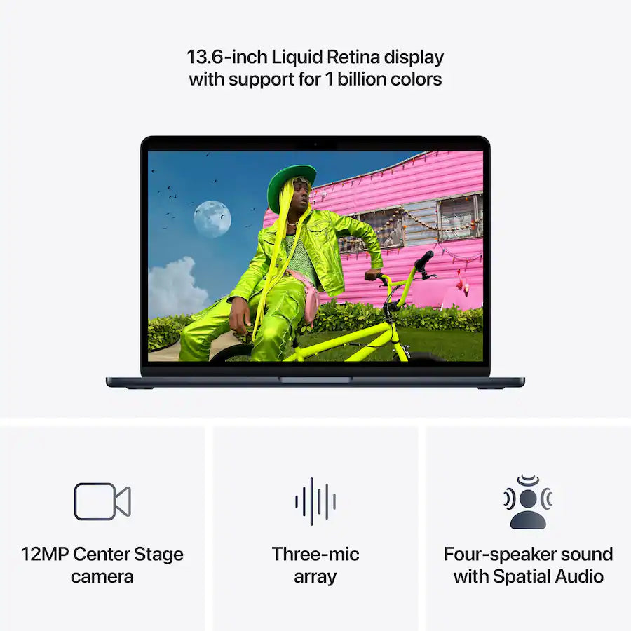 Apple - MacBook Air 13-inch Laptop - M4 chip with 10-core CPU and 8-core GPU