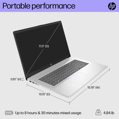 HP Laptop 17 With Intel Core i7-1355U | 17,3 Inch FHD Display